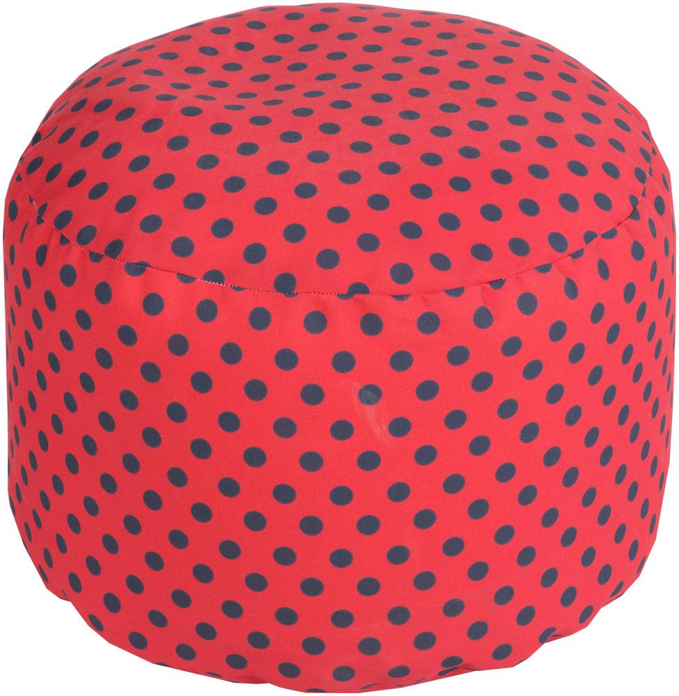 Livabliss - Rain Pouf - Red - POUF-295 veiw 1