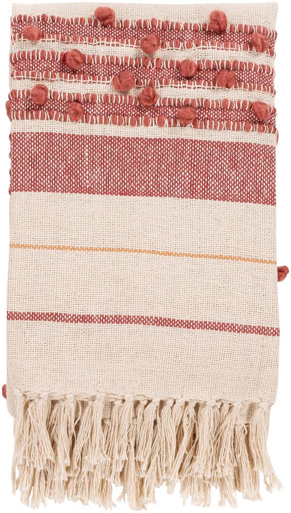 Livabliss - Yemaya Throw - Burgandy - YMA1000-5060 veiw 1