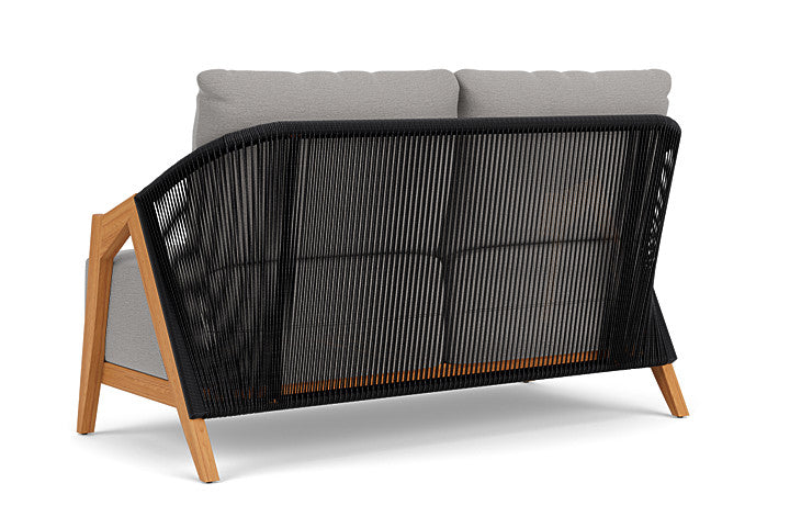 Lloyd Flanders - Alpine Loveseat In Natural Teak Finish With Remy Shadow Fabric - 3630500962004 view 2