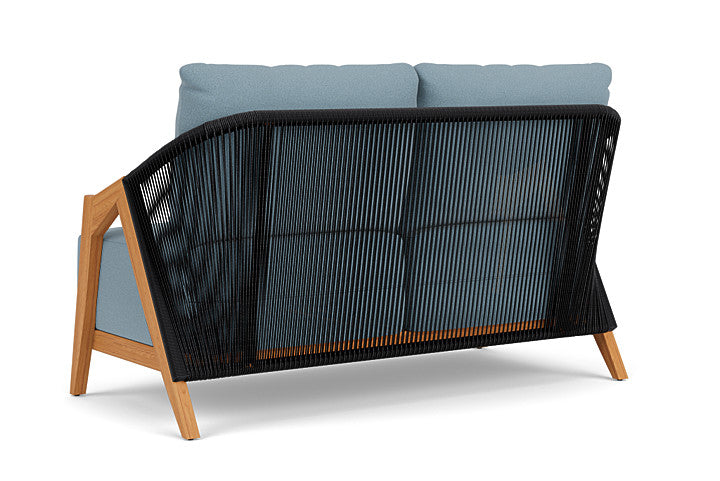 Lloyd Flanders - Alpine Loveseat In Natural Teak Finish With Unearth Mist Fabric - 3630500962068 view 2
