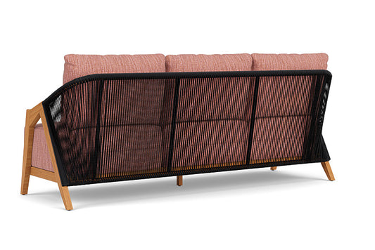 Lloyd Flanders - Alpine Sofa In Natural Teak Finish With Friendly Carnival Fabric - 3630550962043 view 2