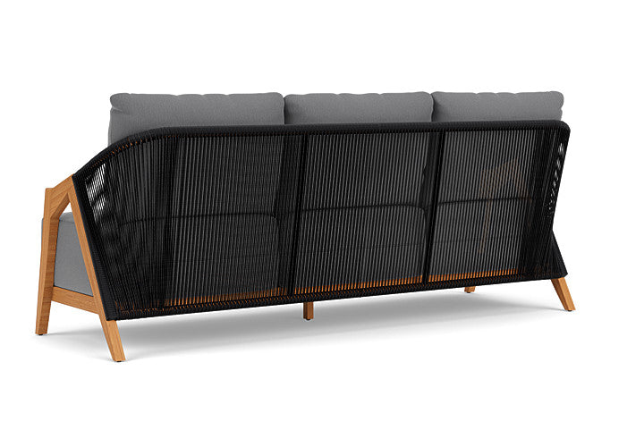 Lloyd Flanders - Alpine Sofa In Natural Teak Finish With Remy Graphite Fabric - 3630550962003 view 2