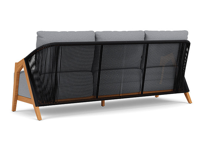 Lloyd Flanders - Alpine Sofa In Natural Teak Finish With Rumba Stonewashed Fabric - 3630550962006 view 2