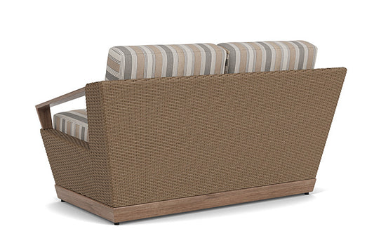 Lloyd Flanders - Charisma Loveseat In Brindle Finish With Purveyor Pewter Fabric - 421050514146 view 2
