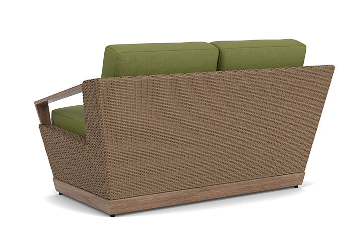 Lloyd Flanders - Charisma Loveseat In Brindle Finish With Reflections Grass Fabric - 4210505142051 view 2