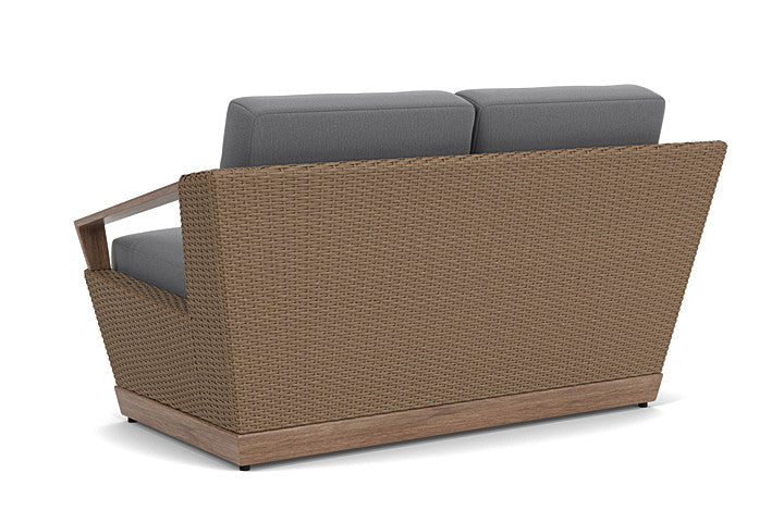 Lloyd Flanders - Charisma Loveseat In Brindle Finish With Remy Graphite Fabric - 4210505142003 view 2