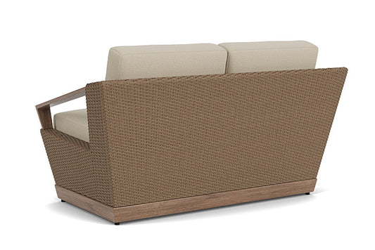 Lloyd Flanders - Charisma Loveseat In Brindle Finish With Rumba Straw Fabric - 4210505142008 view 2