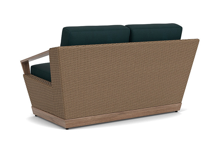 Lloyd Flanders - Charisma Loveseat In Brindle Finish With Sandberg Lagoon Fabric - 4210505142039 view 2