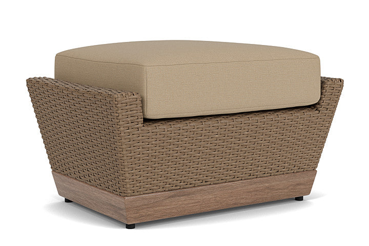 Lloyd Flanders - Charisma Ottoman In Brindle Finish With Fife Sahara Fabric - 421017514742 view 2