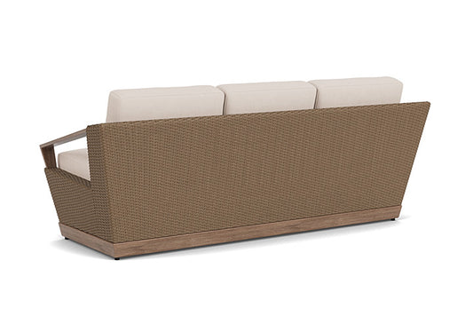 Lloyd Flanders - Charisma Sofa In Brindle Finish With Canvas Birds Eye Fabric - 421055514937 view 2