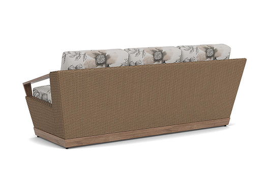 Lloyd Flanders - Charisma Sofa In Brindle Finish With Serena Floral Dove Fabric - 4210555142077 view 2