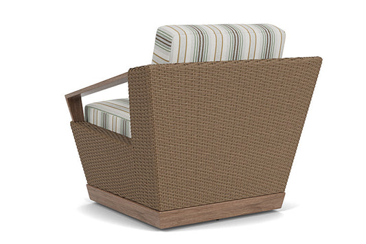 Lloyd Flanders - Charisma Swivel Lounge Chair In Brindle Finish With Jansen Eucalyptus Fabric - 4210805142061 view 2