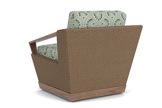 Lloyd Flanders - Charisma Swivel Lounge Chair In Brindle Finish With Plume Spring Fabric - 4210805142085 view 2