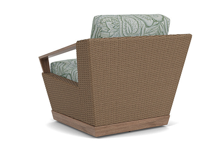Lloyd Flanders - Charisma Swivel Lounge Chair In Brindle Finish With Sensibility Spring Fabric - 4210805142081 view 2