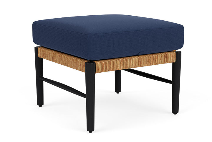 Lloyd Flanders - Galloway Ottoman In Tortoiseshell Finish With Beach Navy Fabric - 2390171112013 view 2