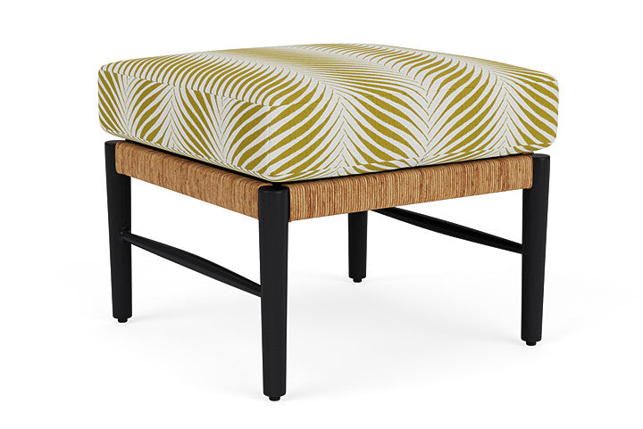 Lloyd Flanders - Galloway Ottoman In Tortoiseshell Finish With Clock Out Dew Fabric - 2390171112083 view 2