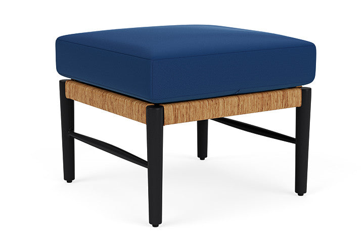 Lloyd Flanders - Galloway Ottoman In Tortoiseshell Finish With Flagship Lapis Fabric - 2390171111813 view 2