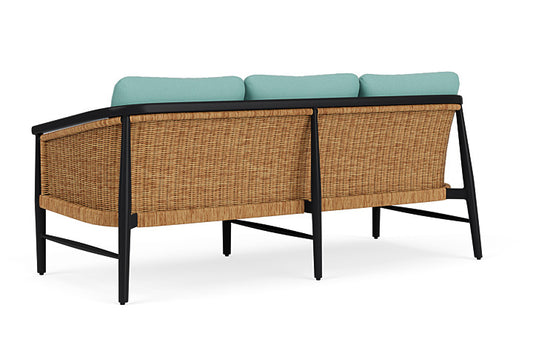 Lloyd Flanders - Galloway Sofa In Tortoiseshell Finish With Fife Aruba Fabric - 239055111748 view 2