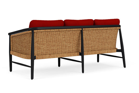Lloyd Flanders - Galloway Sofa In Tortoiseshell Finish With Partyline Lollipop Fabric - 2390551112054 view 2