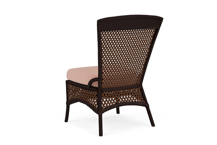 Lloyd Flanders - Grand Traverse Armless Dining Chair In Caramel Finish With Azulu Clay Fabric - 713070362033 view 2