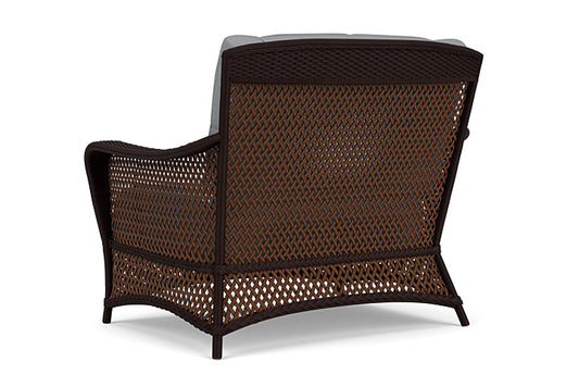 Lloyd Flanders - Grand Traverse Chair & A Half In Caramel Finish With Sandberg Pewter Fabric - 713150362029 view 2