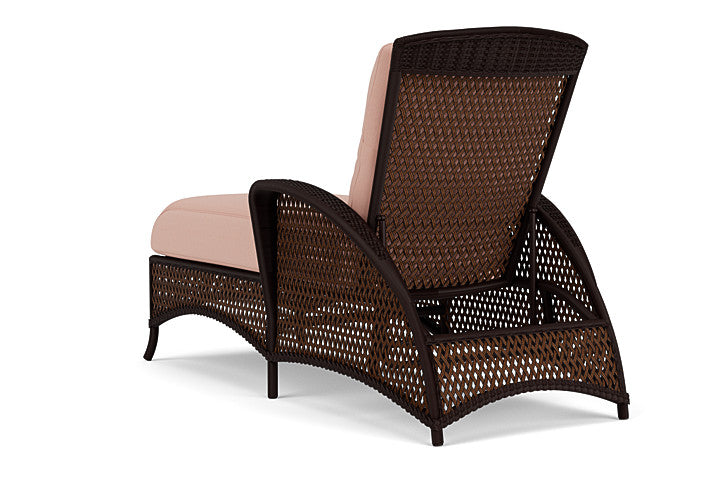 Lloyd Flanders - Grand Traverse Chaise In Caramel Finish With Azulu Clay Fabric - 713250362033 view 2