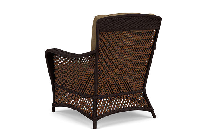 Lloyd Flanders - Grand Traverse Lounge Chair In Caramel Finish With Reflections Straw Fabric - 713020362053 view 2
