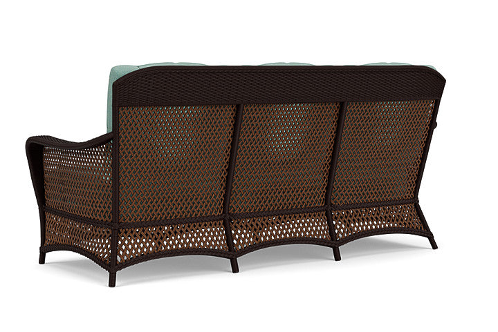 Lloyd Flanders - Grand Traverse Sofa In Caramel Finish With Pavian Pool Fabric - 713550362045 view 2