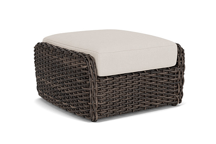 Lloyd Flanders - Largo Ottoman In Vintage Oak Finish With Canvas Canvas Fabric - 241017428319 view 2
