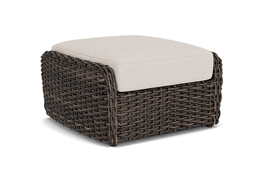 Lloyd Flanders - Largo Ottoman In Vintage Oak Finish With Canvas Canvas Fabric - 241017428319 view 2
