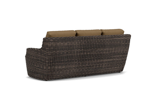 Lloyd Flanders - Largo Sofa In Vintage Oak Finish With Reflections Straw Fabric - 2410554282053 view 2