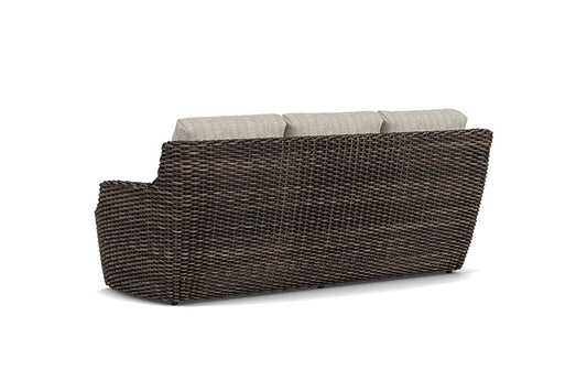 Lloyd Flanders - Largo Sofa In Vintage Oak Finish With Romulo Mineral Fabric - 2410554282050 view 2