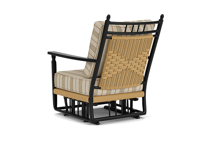 Lloyd Flanders - Low Country Glider Lounge Chair In Natural Finish With Amber Waves Fabric - 770650672044 view 2