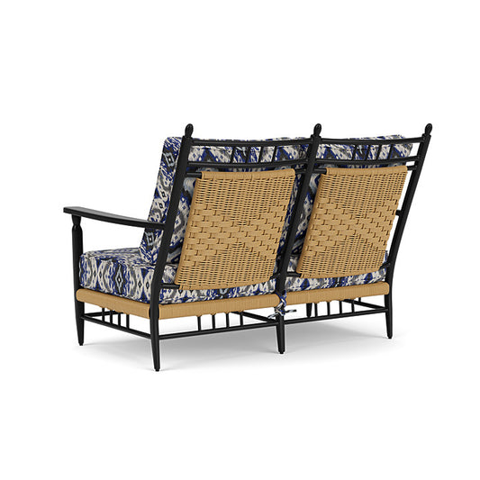 Lloyd Flanders - Low Country Loveseat In Natural Finish With Yoko Mediterranean Fabric - 77050067705 view 2