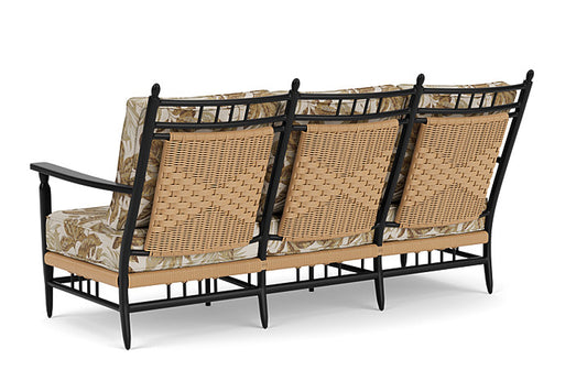 Lloyd Flanders - Low Country Sofa In Natural Finish With Botanic Willow Fabric - 77055067164 view 2