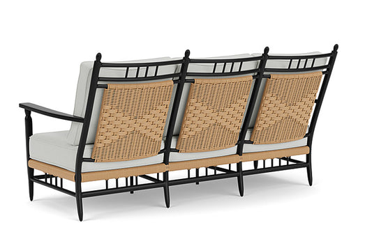 Lloyd Flanders - Low Country Sofa In Natural Finish With Bright Side Fog Fabric - 770550672012 view 2