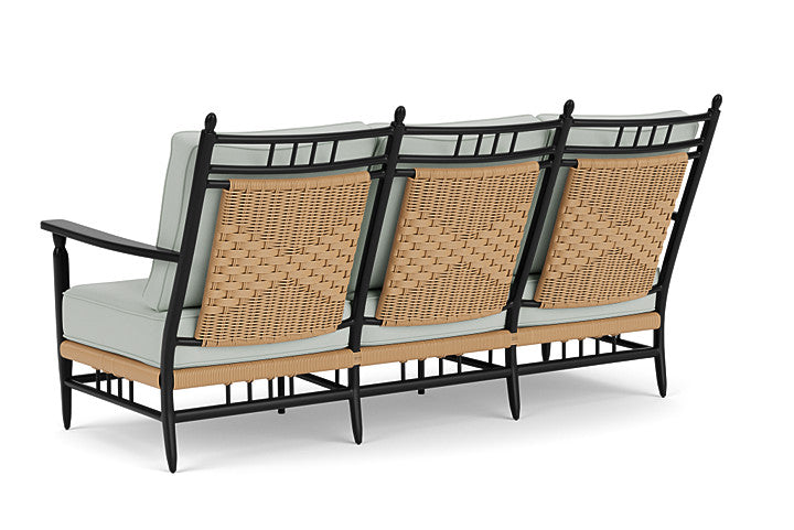 Lloyd Flanders - Low Country Sofa In Natural Finish With Callen Celadon Fabric - 770550672024 view 2