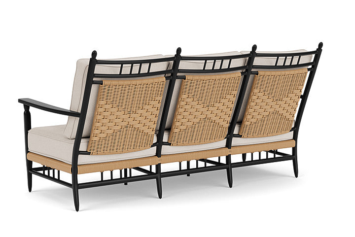 Lloyd Flanders - Low Country Sofa In Natural Finish With Canvas Canvas Fabric - 77055067319 view 2