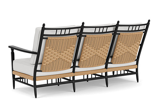 Lloyd Flanders - Low Country Sofa In Natural Finish With Canvas Natural Fabric - 77055067159 view 2