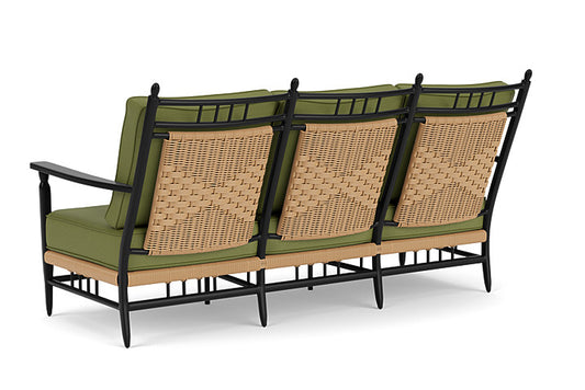 Lloyd Flanders - Low Country Sofa In Natural Finish With Reflections Grass Fabric - 770550672051 view 2