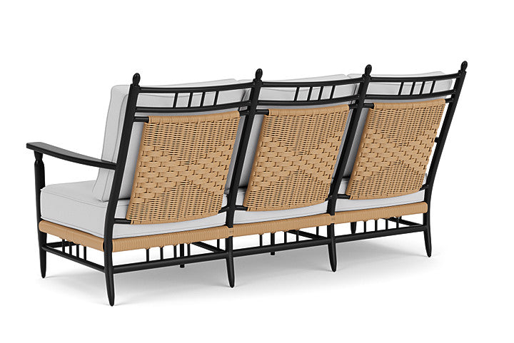 Lloyd Flanders - Low Country Sofa In Natural Finish With Reflections Ice Fabric - 770550672052 view 2