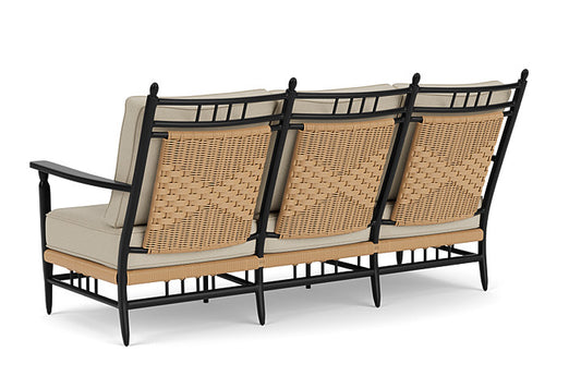 Lloyd Flanders - Low Country Sofa In Natural Finish With Rumba Straw Fabric - 770550672008 view 2