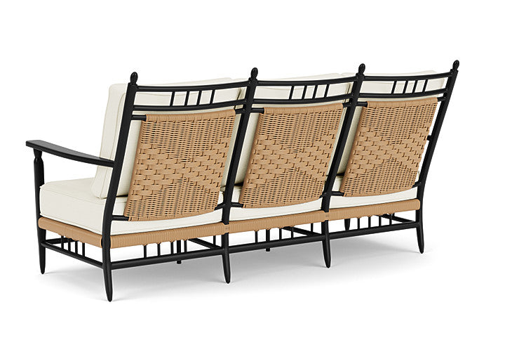 Lloyd Flanders - Low Country Sofa In Natural Finish With Sailcloth Salt Fabric - 77055067890 view 2