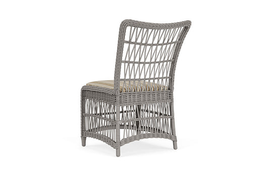 Lloyd Flanders - Mackinac Armless Dining Chair In Putty Finish With Amber Waves Fabric - 2730070592044 view 2