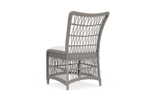 Lloyd Flanders - Mackinac Armless Dining Chair In Putty Finish With Friendly Natural Fabric - 2730070592042 view 2