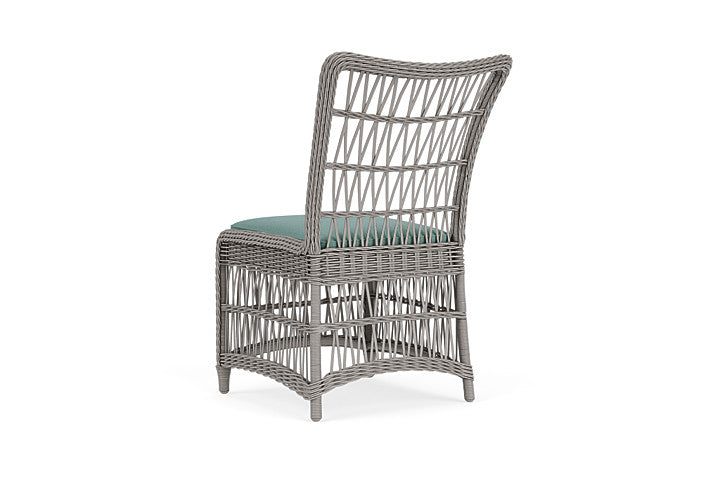 Lloyd Flanders - Mackinac Armless Dining Chair In Putty Finish With Loveboat Mint Fabric - 2730070592010 view 2