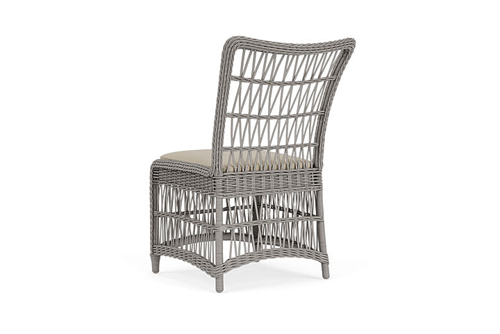 Lloyd Flanders - Mackinac Armless Dining Chair In Putty Finish With Rumba Straw Fabric - 2730070592008 view 2