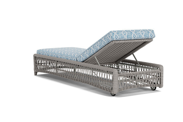 Lloyd Flanders - Mackinac Chaise In Putty Finish With Aman Capri Fabric - 2730200591800 view 2