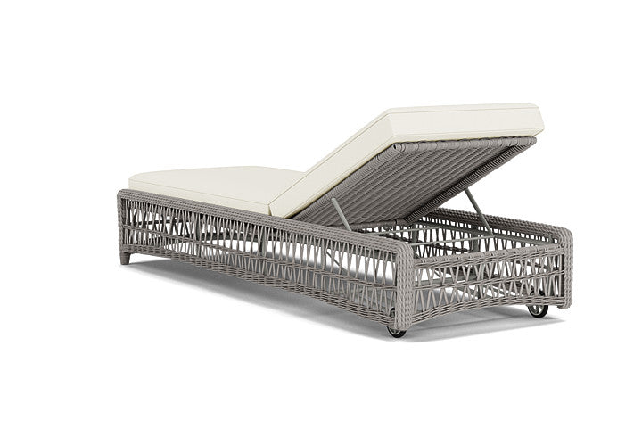 Lloyd Flanders - Mackinac Chaise In Putty Finish With Sailcloth Salt Fabric - 273020059890 view 2