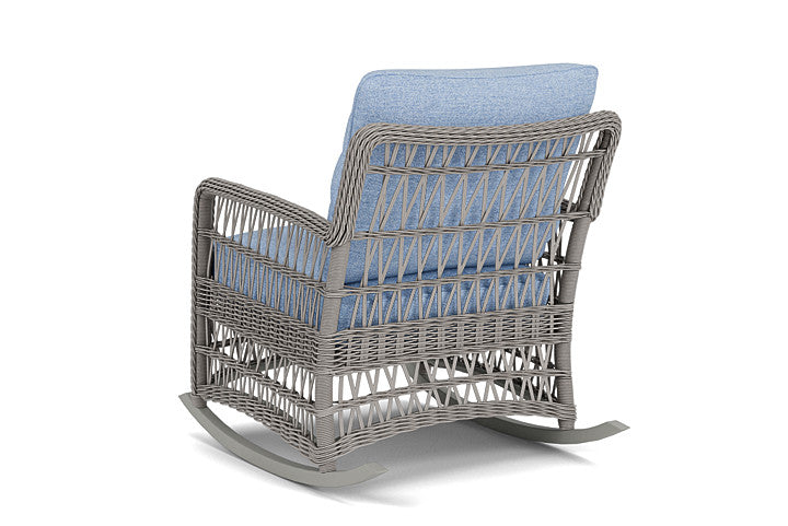 Lloyd Flanders - Mackinac Lounge Rocker In Putty Finish With Demo Skyway Fabric - 273033059065 view 2
